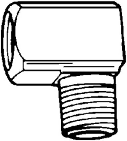 Brass Street Elbow 3/8" Int Thread 3/8" Ext Thread