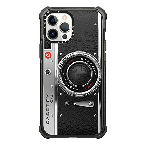 CASETiFY Ultra Impact Case for iPhone 12 Pro Max - Camera Case - Clear Black
