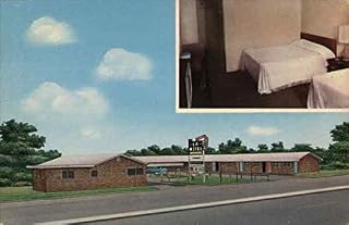 L. A. Motel Groom, Texas TX Original Vintage Postcard