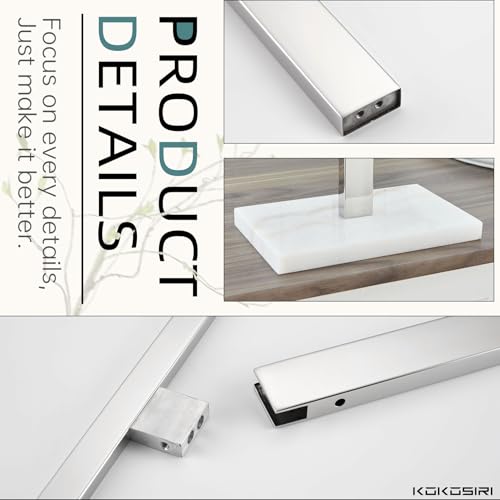 Toallero con base de mármol de pie baño encimera cocina de 40 cm 8
