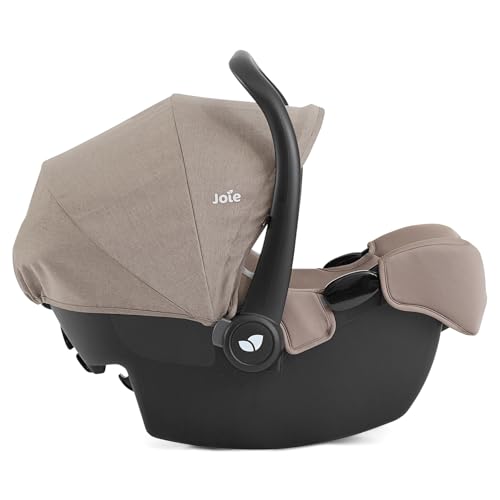 Image of Joie Baby, Ginger and Rue Travel System - 4-in-1 Travel System with Lightweight Baby Car Seat and an Included Anti-Rebound Base for Easy Install and Height-Adjustable Stroller (Mocha)