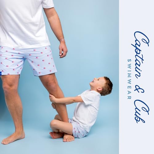 Father Son USA Matching Swimsuits4
