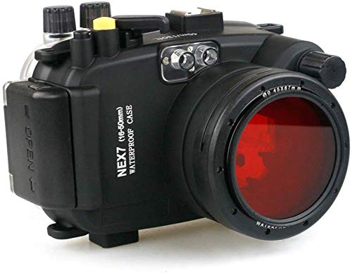 SONY HDRーCX7専用　水深60m可能ハウジング Amazon | Sea Frogs 60m/195フィート ダイビングカメラ 防水