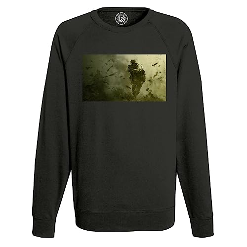 Sweatshirt Homme Jeux Vidéo Soldat idéal pour soirées gaming et détente