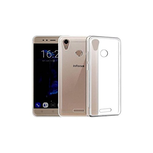 AKSHAR® Transparent Back Cover for Infocus Turbo 5s Silicon Crystal ...