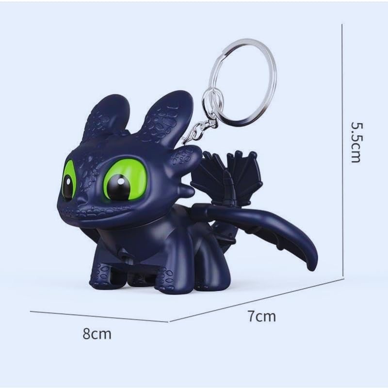 Image of Cute 3D Keychain | Keyring & Quirky Bag Charm | Hard Silicone, Unbreakable | Travel Essential | Kids Friendly | Strap & Bag Hook