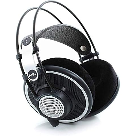 AKG K702 Open-Back Over-Ear Premium Studio Headphones, Reference Grade Sound, Airy and Spacious Soundstage, Precision Crafted Cover