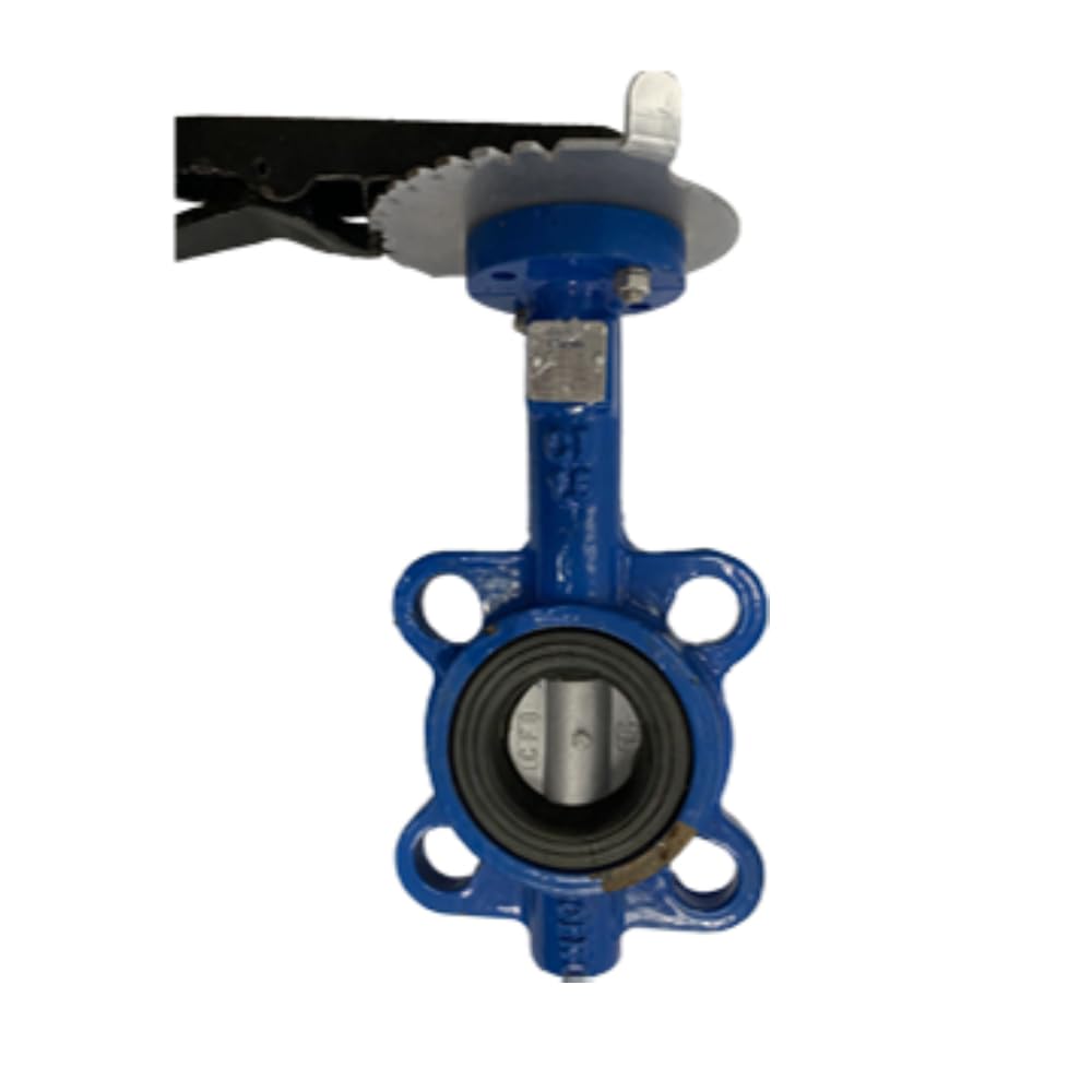 Af Vanne papillon hydro en fonte, connexion ANSI 150#, jusqu'à 150 psi, avec vanne papillon à 4 trous pour eau, huile et gaz