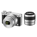 Nikon ミラーレス一眼 Nikon1 J5 ダブルズームキット シルバー J5WZSL