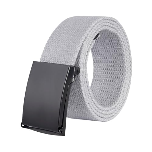 Fashion New Unisex Trousers Belts Canvas Belt metal buckle