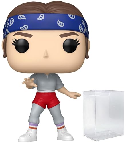 POP Funko TV: Stranger Things - Eleven with Bandana (Season 5) Vinyl Figure Multicolor 3.75 Inches (Bundled with Compatible Box Protector Case)