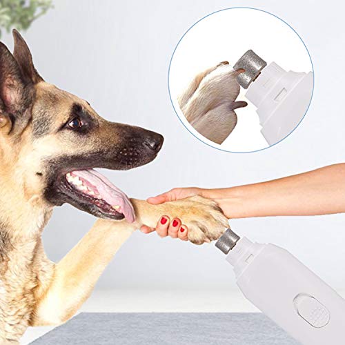 Anself Pet Elétrica Pet Nail Grooming Trimmer Dog Pet Nail Grinder Clipper para Dog Cat Pet Patas