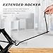 SHMZK Car Tire Wheel Scissor Jack Handle, Auto Scissor Jack Lug Handle Wrench Efficient Repair Tool, Universal Metal Hand Jack Car Lift Wrench for Cars Truck SUV, Cars Accessories