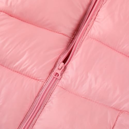 HILEELANG Baby Toddler Boy Girl Winter Dinosaur Hooded Puffer Jackets Coats Warm Zip-UP Padded Outerwear4