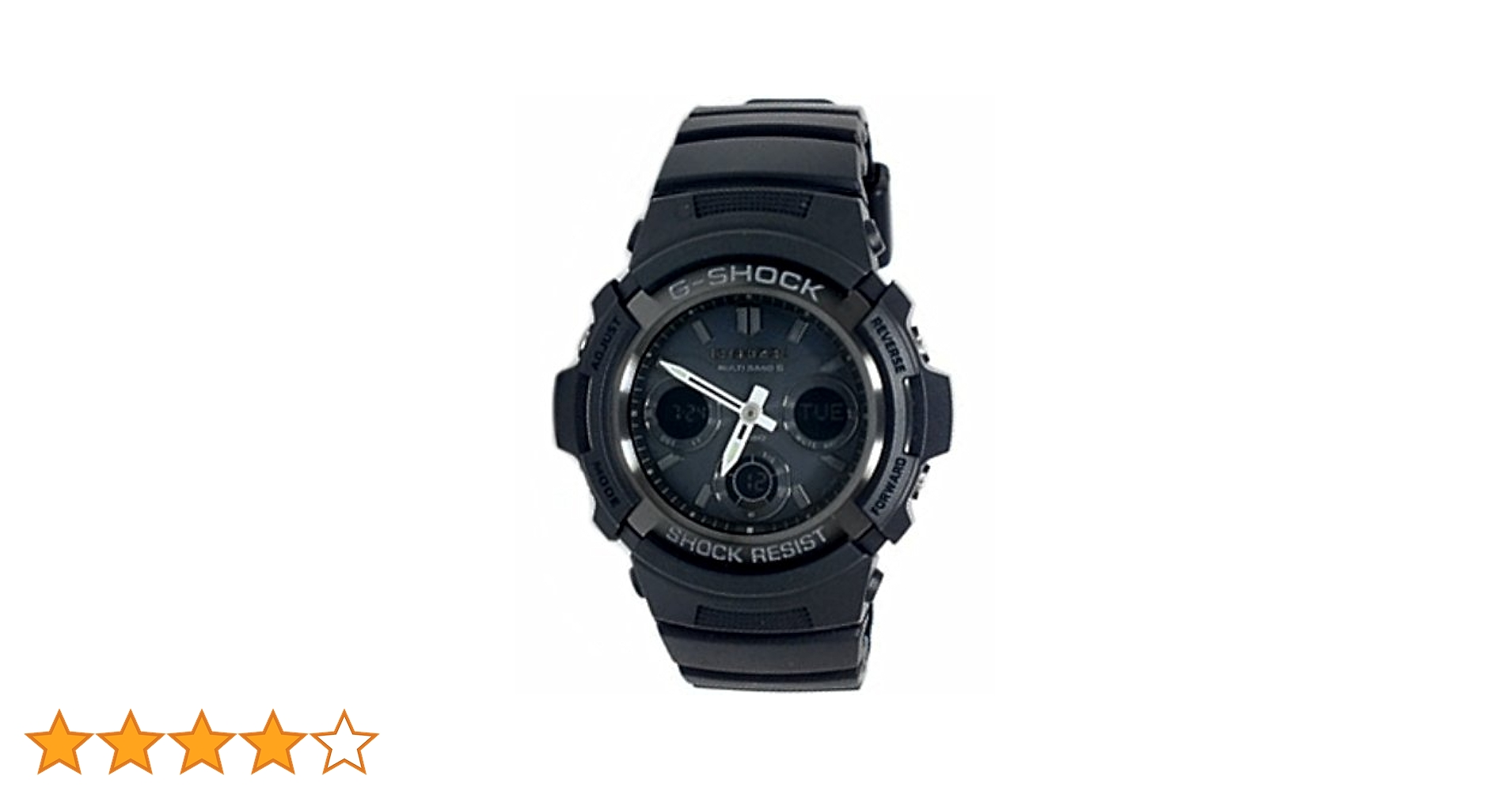 Amazon.co.jp: [ジー・ショック]G-SHOCK カシオ電波 ソーラー 腕時計 マルチバンド５ AWGM100B-1A [並行輸入品] :  ファッション