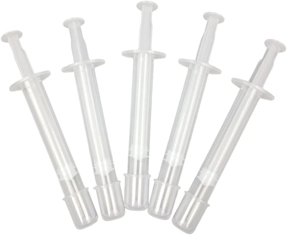 HEALLILY 100pcs Aplicador Descartável de Lubrificante Anal e Vaginal, Seringa para Lube Pessoal e Lançador de Supositórios de Progesterona para Mulheres