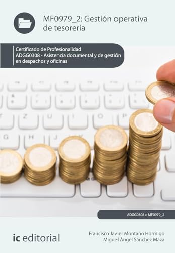 Portada de Gestión operativa de tesorería. ADGG0308 - Asistencia documental y de gestión en despachos y oficinas