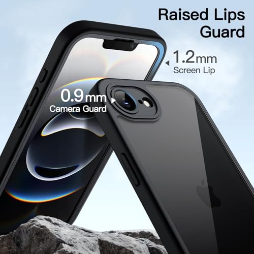 Image of JETech Case for iPhone 17e /16e, 360 Protection, Black