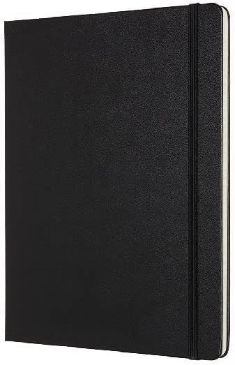 Moleskine Professional Notebook, XL, Black, Hard Cover (7.5 x 9.75)