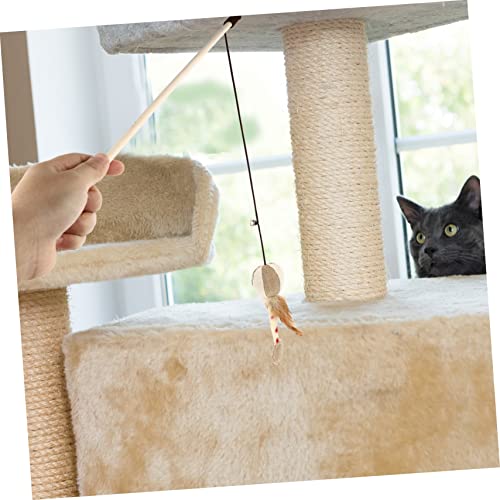 Balacoo Brinquedo De Entretenimento De Madeira Para Animais De Estimação De 9 Peças Alça De Paquera