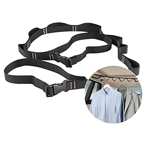 YGYQZ Multifunctional Lanyard in Car - Car Adjustable Clothes Storage Hanger Car Storage Belt for Travel, Perfect for Car, Trucks and SUV Cover