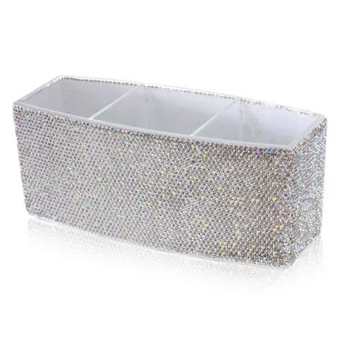 Boîte de rangement rectangulaire à compartiments pour organiser un bureau d'adolescente