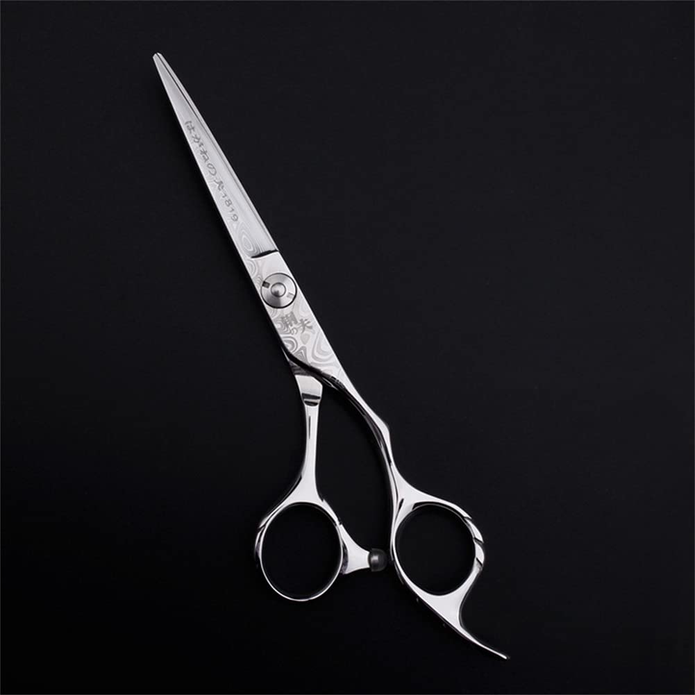 Ciseaux De Coupe De Cheveux De 6,0 Pouces Set, 440C Japonais en Acier Inoxydable Ciseaux De Cheveux Ciseaux De Cheveux, pour Hommes Femme Enfants Animaux Domestiques Salon Barber