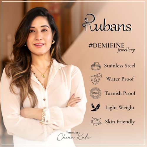 Image of Rubans Stainless Steel Bracelet Stylish Trendy Jewellery Gift for Women & Girls