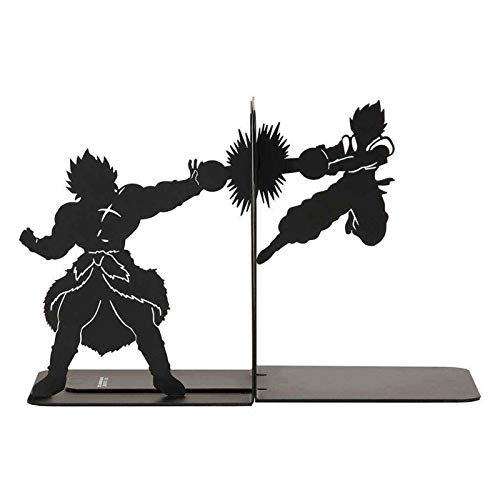 Suministros Creativa Libro Termina Metal Resistente Dragon Ball Sujetalibros...