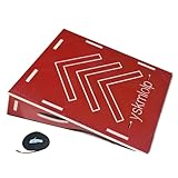 Jump Practice Ramp for Skateboards,BMX Bike,Bicycle,RC Car & Roller Skating - Kids ramp for Jumping Practice, Easy to Assemble & Portable (26 'L x 24' W x 8 'H)