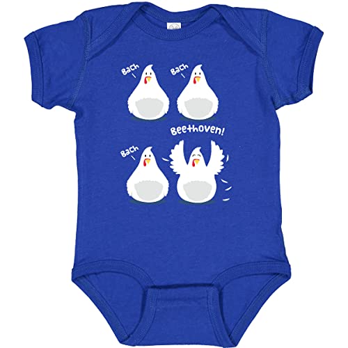 Image of inktastic Bach Beethoven Funny Chicks Baby Bodysuit