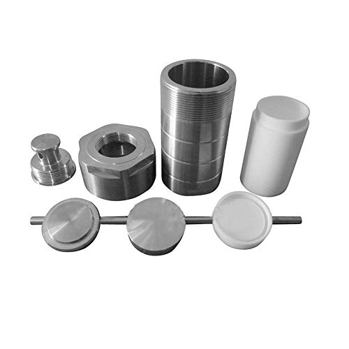Hydrothermal Autoclave Reactor PTFE Vessel Autoclave Reactor Teflon for Fast Digestion of Insoluble Substances (50 ML)