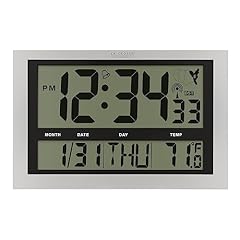 La Crosse Technology 513 1211 Atomic Wall Clock with Jumbo LCD Display with Indoor Temperature La Crosse Technology 513 1211 Atomic Wall Clock with Jumbo LCD Display with Indoor Temperature item