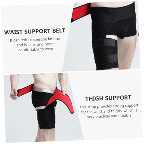 Faja soporte muslo y lumbar para fitness y deporte miniatura 5