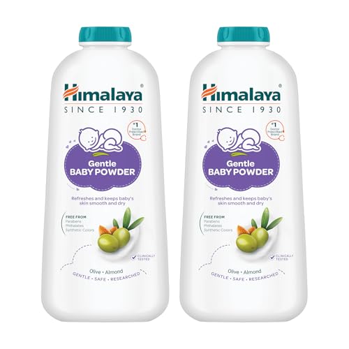 Image of Himalaya Baby Powder 400g (Pack of 2)| No.1 Doctor-Prescribed Brand | With Yashad Bhasma & Vetiver | Sweat-Free & Refreshing Comfort | Safe for Newborns