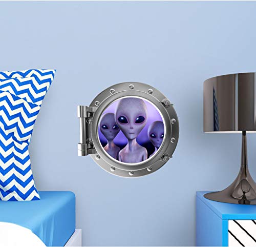 Vinilo Decorativo Espacio 3D Alienígenas #3 12 Pulg miniatura 2
