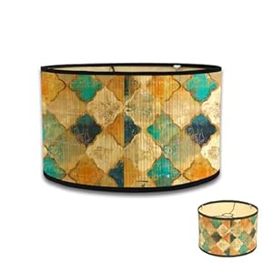 Tutamaz EDTH 70er Jahre Lampenschirm Set