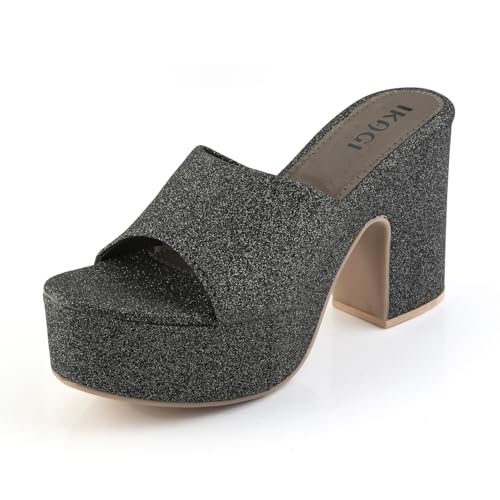 Image of IKAGI Women Stylish Block Heels Sandal Trendy Party & daily /wear for Womens and Girls latest Collection & stylish Comfortable