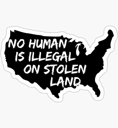 Humans Aren't Real Vinyl Die Cut Decal - 3-3/4" X 6-1/4" Bumper Sticker For Cars, Windows & Laptops