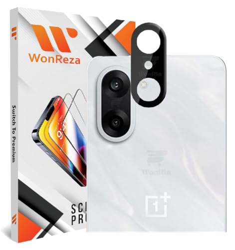Image of Pack 1- Back Camera Glass Protector for OnePlus Nord CE 5 5G [3D Premium] Camera Glass Protector (Black)