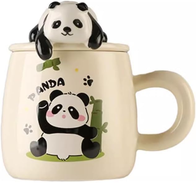 Ryugasky 420ml Panda White Ceramic Mug - Image 3