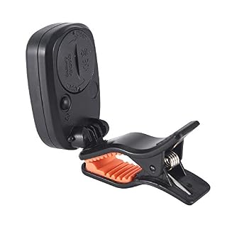 COMETX Mini accordeur électronique numérique à clipser LT-01 rotatif à 360° avec 2 écrans LCD rétroéclairés pour guitare, basse chromatique, ukulélé, violon C/D - Les Beatles, Paul McCartney, John Lennon, RIngo Starr, George Harrison COMETX Mini accordeur électronique numérique à clipser LT-01 rotatif à 360° avec 2 écrans LCD rétroéclairés pour guitare, basse chromatique, ukulélé, violon C/D – Image 5