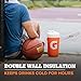 Gatorade Half Gallon Cooler Jug, Sports Hydration Jug, BPA-Free, 64oz, Double Wall Insulation​