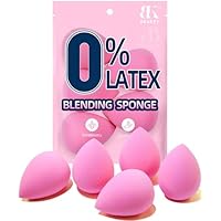 BEAKEY 5 Pcs Makeup Sponges Set, Foundation Blending Paw Paw Sponge, Latex Free Beauty Sponges Flawless for Liquid, Cream, and Powder, Boun Boun Sponges, Multi-colored Makeup Sponges
