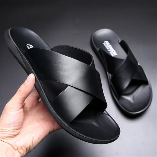 Men Cross Slide Sandals Slip on Comfortable Lightweight Summer Slipper Shoes For Indoor and Outdoor3
