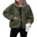 veste laine fourrure homme 【Matériau】Cette veste duveteuse pour femme est fabriquée à partir de polaire sherpa douce de qualité supérieure, offrant un confort doux pour la peau et une chaleur durable. Choix polyvalent pour les manteaux d'hiver pour femmes, il vous garde au chaud pendant les journées froides et constitue une pièce de superposition essentielle.