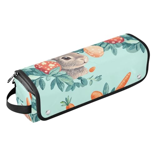 Organizador 2 en 1 para Herramientas de Cabello con Almohadilla Resistente al Calor y Bolsa para Viaje, para Planchas de Pelo, Rizador y Secador