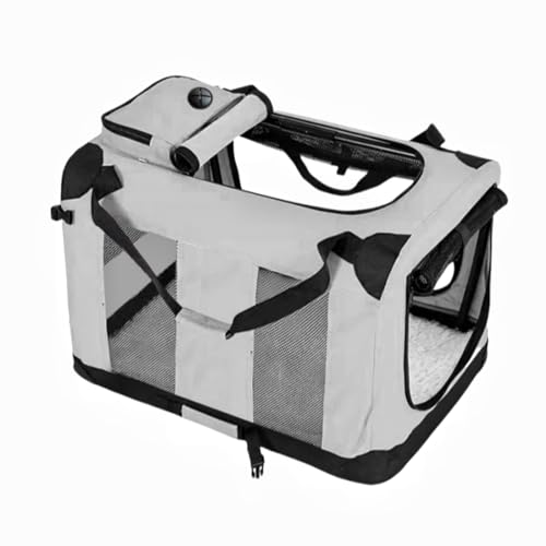 Jingshihaisu ペットバッグ 犬の ガス透過性 折りたたみ可能 収納袋 猫の 車載 アウトドア 旅行する S M Lマルチカラーオプション (B,M)