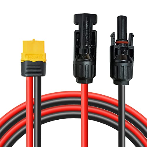 Cavo di ricarica solare 0,6 m/3 m, spina solare su spina XT60, cavo adattatore per EF DELTA 2 e...