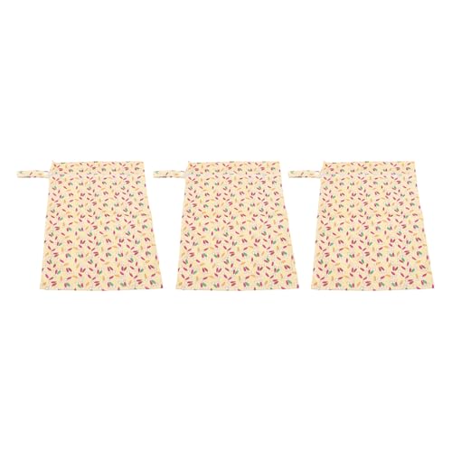3 bolsas portátiles impermeables para pañales 30x40cm miniatura 2